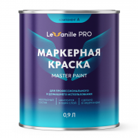 Маркерная краска Master Paint 1л белая/прозрачная однослойная