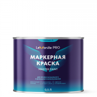 Маркерная краска Master Paint 0.5л белая однослойная